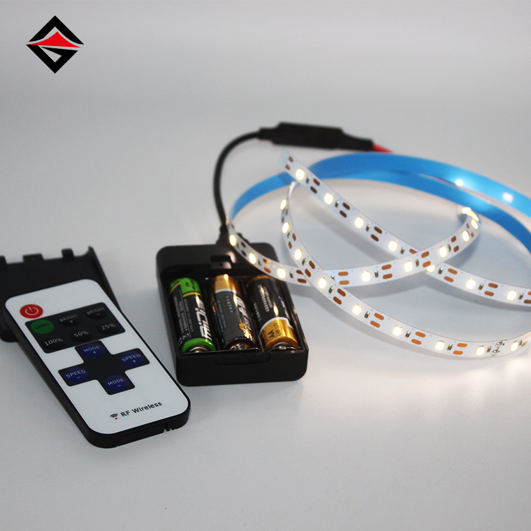 Гореща продажба 5V USB кутия за батерии LED светлинна лента с дистанционно