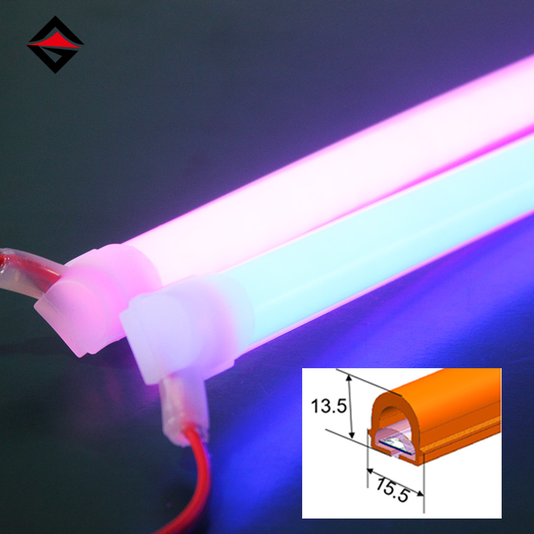 Ниско напрежение 15,5*13,5 мм LED неонова светлинна лента